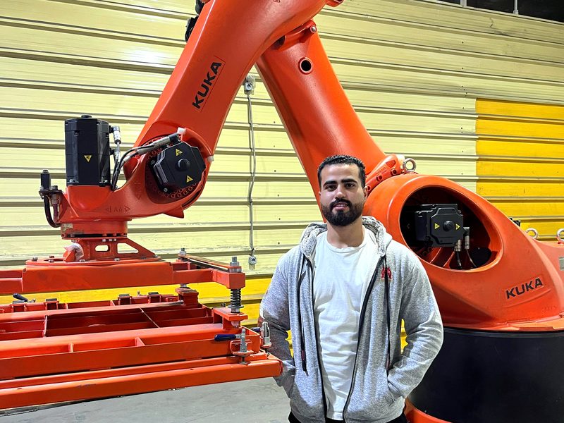 Industrial robot system integration